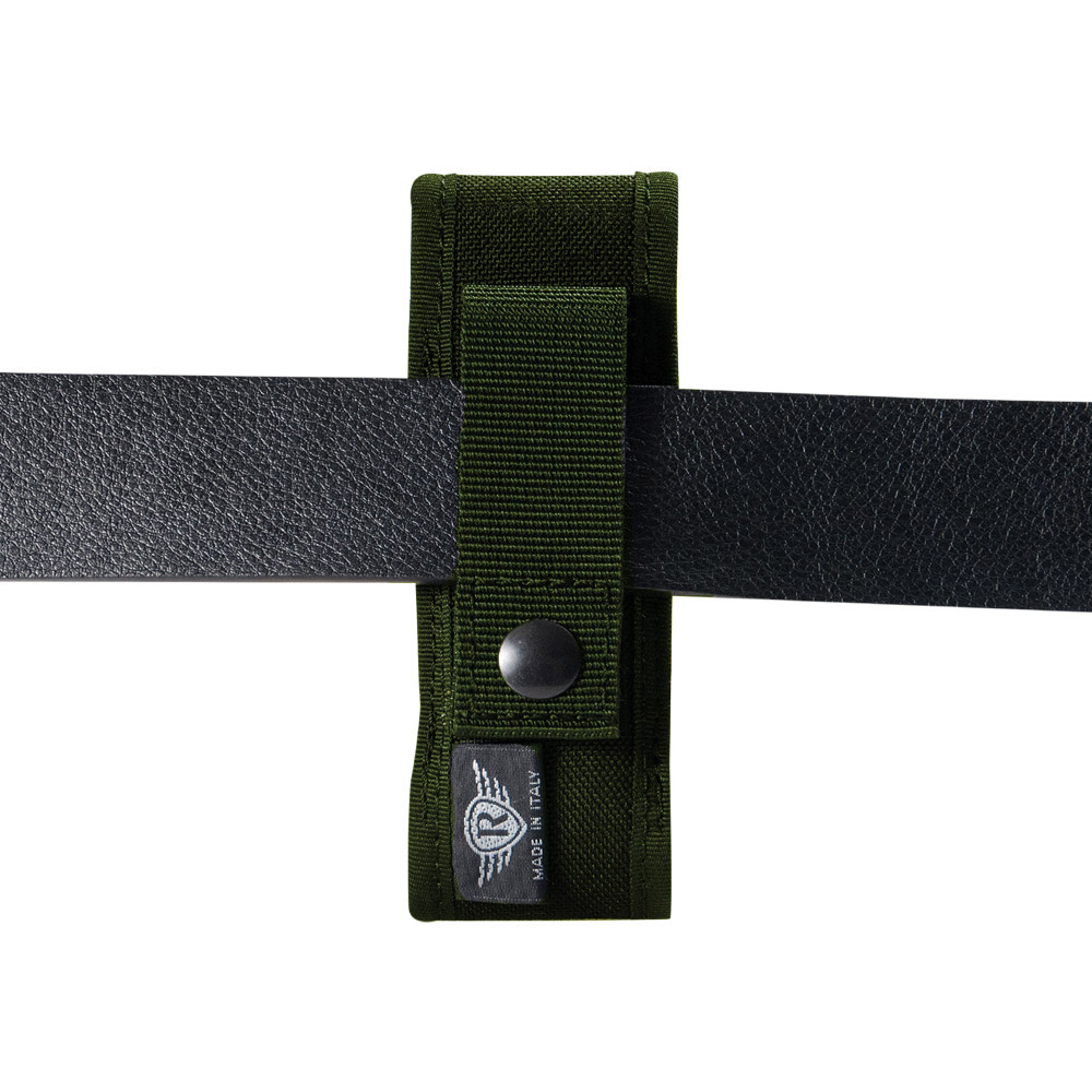 Passaggio in cintura del porta caricatore verde | Piexon