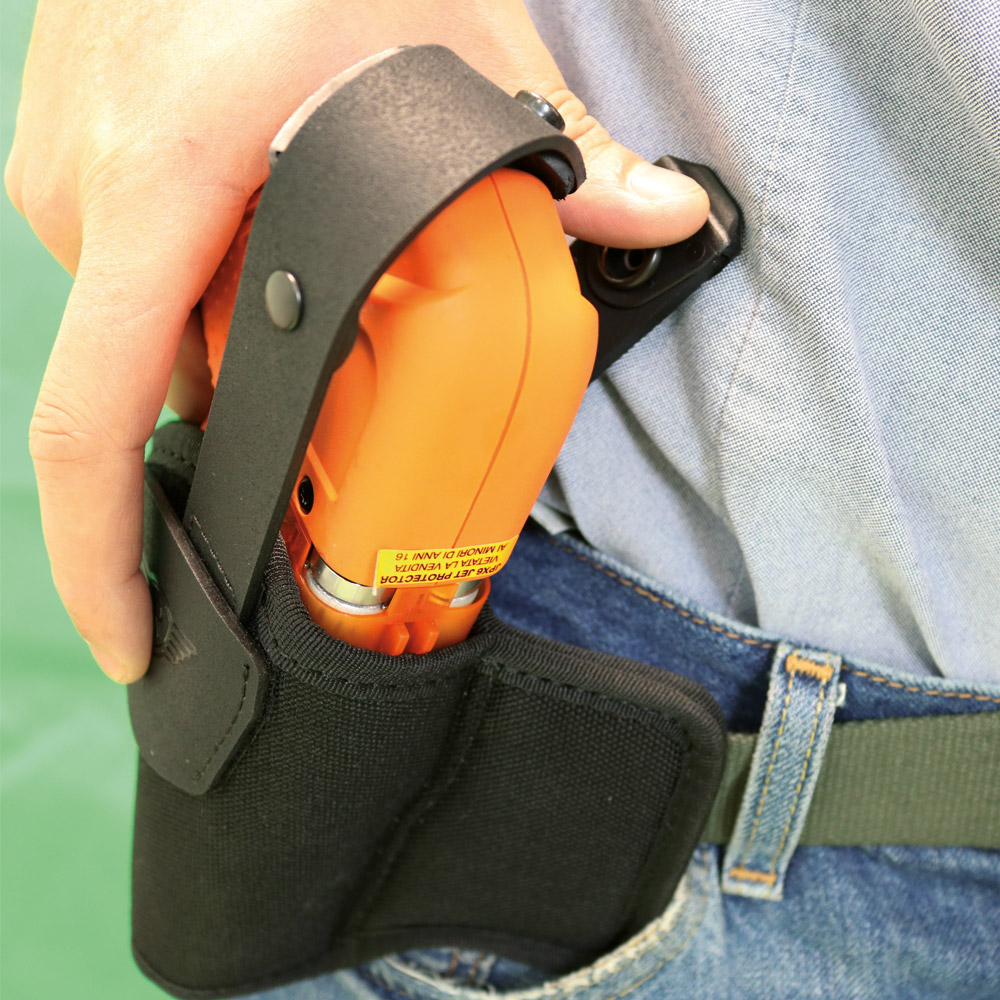 Fondina per JPX6 in cuoio nero