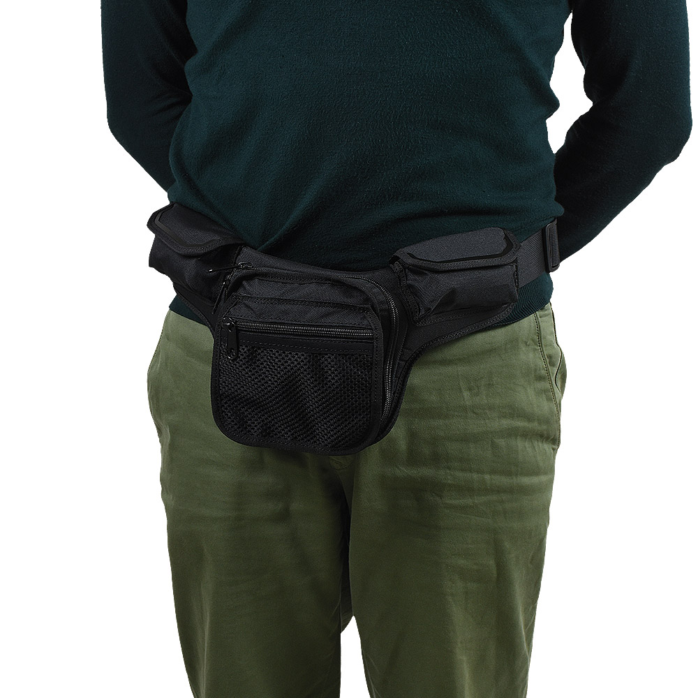 Marsupio nero T-Style in Nylon per Midifendo GA1, GA2, GA3 e JPX