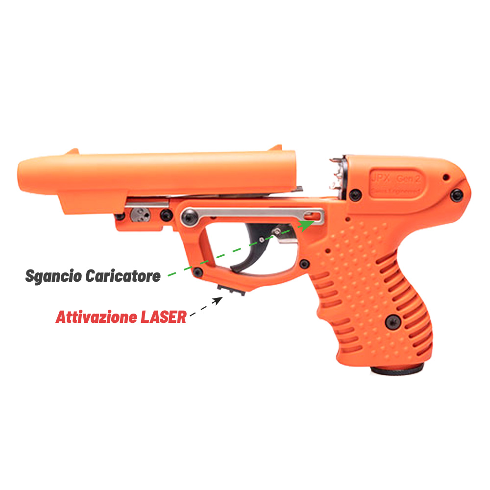 Sostituzione caricatore JPX Jet Protector Laser | Piexon